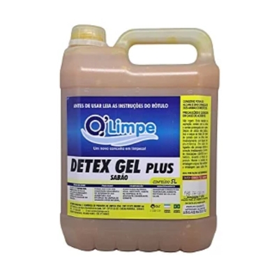 Sabão Pastoso Concentrado Detex Gel Plus 5L