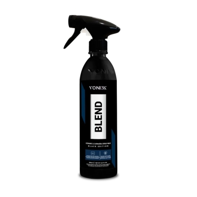 Cera Híbrida Blend Spray Black Vonixx 500ml - Brilho Profundo