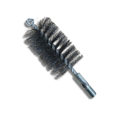 Escova Tubular 2.1/2 Polegadas em Aço Carbono - Limpeza Industrial de Tubos