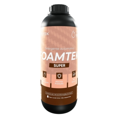 Foamtek Super Shampoo Automotivo Concentrado 1L