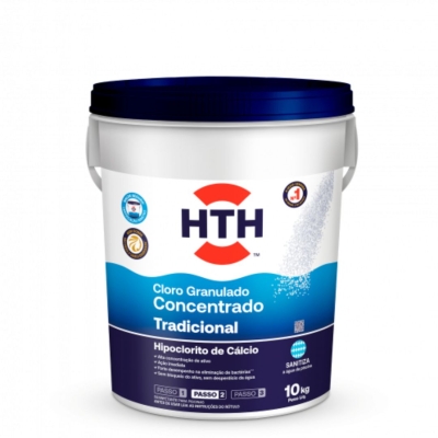 Cloro Tradicional 10kg - HTH