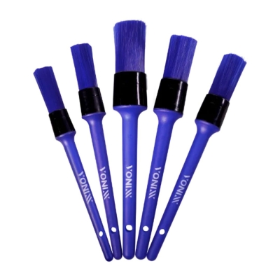 Kit 05 Pinceis Vonixx de Detalhamento Externo