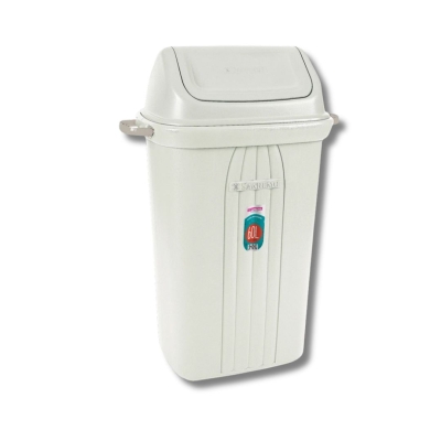 Lixeira Plástica Basculante 60L Sanremo - Alta Resistência
