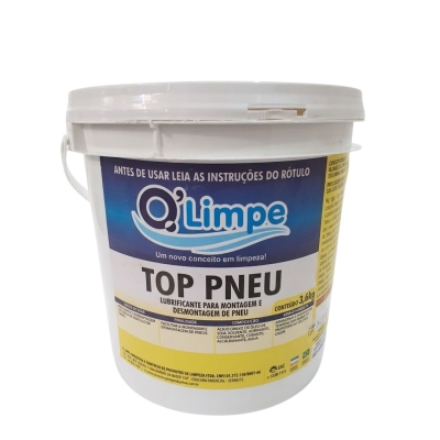 Top Pneu 3,6kg Q'Limpe - Lubrificante para Montagem e Desmontagem de Pneus