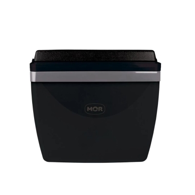 Caixa Térmica Cooler Preto Mor 34L - Ideal para Praia, Camping e Churrasco